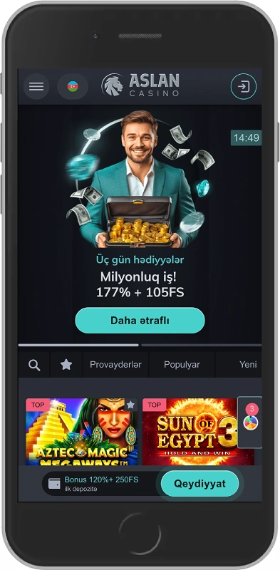 Aslan casino mobile app