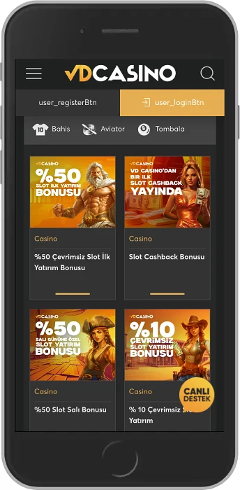 vdcasino bonuses