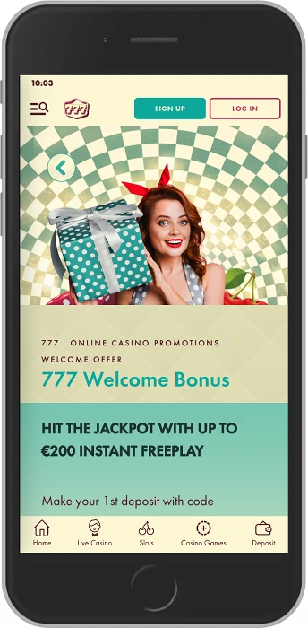 777 casino welcome bonus