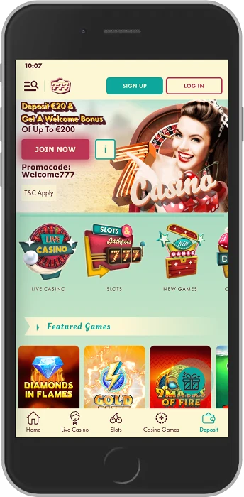 777 casino mobile